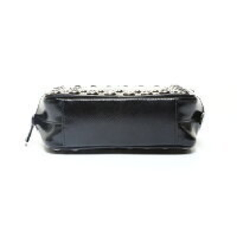 Prada Studded Camera Bag Shoulder Black - Picture 7 of 13